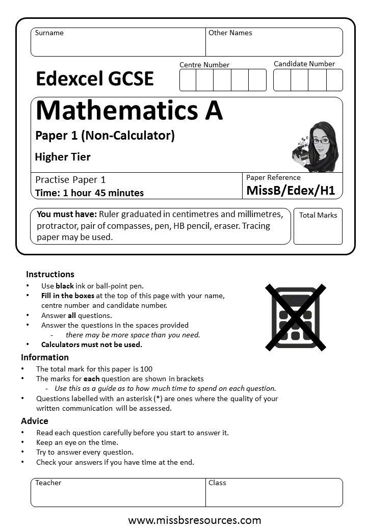 Maths Revision Advice and Resources